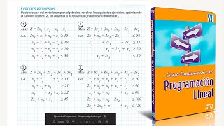 Los 4 EJERCICIOS propuestos RESUELTOS PHPSimplex  SIMPLEX ALGEBRAICO CursoDeProgramacionLineal [upl. by Eugen710]