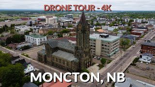 🌅 Majestic Moncton NB A Breathtaking 4K Drone Journey 🚁 [upl. by Masson]