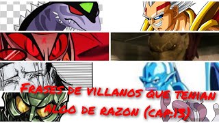 Frases de villanos que tenian algo de razon cap13 [upl. by Ocsecnarf]