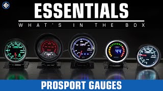 ProSport Gauges  Whats In The Box [upl. by Ahswat]