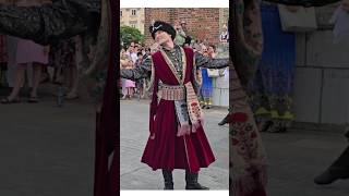 Krakow Main Square Final Performance Court Dance Festival krakow shorts [upl. by Isolda]