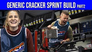 GENERIC CRACKER SPRINT SCOOTER DEMONTAGE PART 2  VOL GAS MET JOEY [upl. by Turoff920]