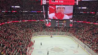 Patrick Kane Tribute Video Chicago Blackhawks vs Detroit Red Wings 2252024 [upl. by Treat849]