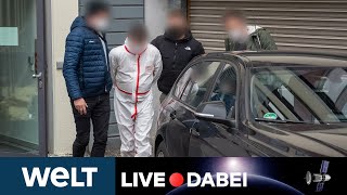 MIT SCHROTFLINTE IN DEN KOPF GESCHOSSEN Unglaubliche Details der Polizistenmorde  WELT Live dabei [upl. by Enived]