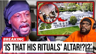 Katt Williams REACTS To FEDS Finding Secret Room In Diddy’s Miami House [upl. by Terrijo223]