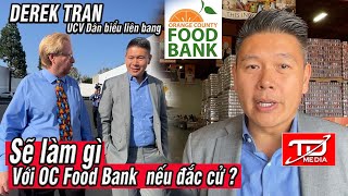 Derek Tran sẽ làm gì với OC FOOD BANK nếu đắc cử Dân biểu liên bang [upl. by Ytisahcal]