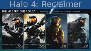 Halo The Master Chief Collection  Halo 4 Reclaimer Walkthrough HD 1080P [upl. by Asetal]