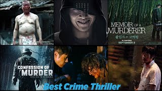 Top 10 Best Korean crime thriller movies  Best Korean Thriller Movies koreandrama netflix [upl. by Mazlack]