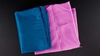 How To Sew With Satin And Taffeta [upl. by Althea122]