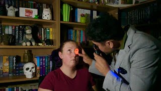 Clinical Eye Skills Ophthalmoscopy ASMR vibe [upl. by Kciderf806]