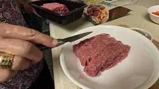 Best Spaghetti recipe with ground beef and Meatballs  Music in the Background [upl. by Thorley]