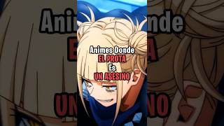 ANIMES DONDE EL PROTA ES UN ASESINO🔥 anime animeedit animeshorts animecortos animeedits short [upl. by Oiretule]