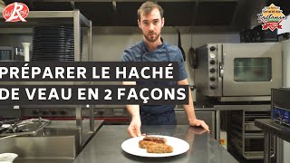 HACHÉ DE VEAU BRETANIN  Réalisez une milanaise ou un boudin de veau [upl. by Rimahs663]