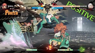 Guilty Gear StriveBaiken VS elphet [upl. by Ahsinut471]