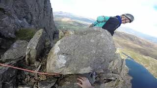 Cyfrwy Arete  Cadair Idris [upl. by Riabuz]