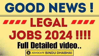 LEGAL JOB VACANCY 2024 FOR FRESHERS  RESEARCH ASSOCIATE  ALLAHABAD HIGH COURT VACANCY 2024 [upl. by Lahcim746]