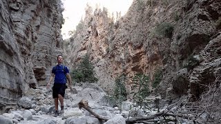 Samaria Gorge  Crete Greece [upl. by Nolitta278]