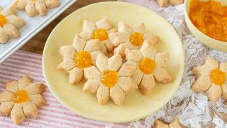 BISCOTTI FIORI di Pasqua 🌸 Ricetta senza lievito [upl. by Roydd]