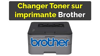 Comment changer le Toner d’une imprimante Brother [upl. by Eillehs814]