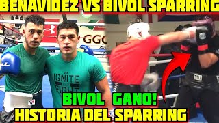 Sparring Dmitry bivol Humillo a David Benavidez Se revela la verdad asi fue el sparring una guerra [upl. by Llevad]