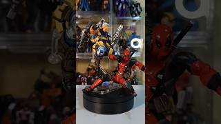 Kaiyodo Amazing Yamaguchi Cable and Deadpool marvel actionfigures shorts [upl. by Nahtanoj]