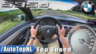 BMW 5 Series Touring F11 535d AUTOBAHN POV TOP SPEED by AutoTopNL [upl. by Ashley908]