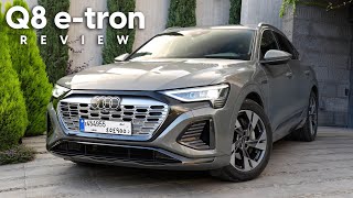 Review 2024 Audi Q8 Sportback etron 55 Quattro [upl. by Andria]