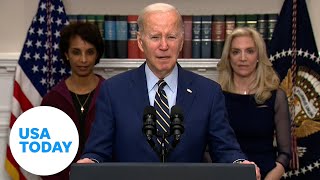 Joe Biden cracks joke about Ronald Reagans wacko liberal tax rate  USA TODAY [upl. by Olga632]