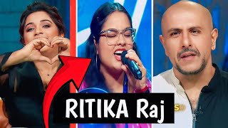 Ritika raj performance in indian idol season 15  Indian idol 15 Audition 2024 [upl. by Bosch]