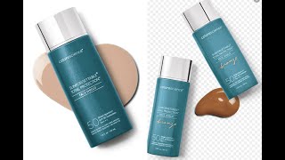 Colorescience SUNFORGETTABLE FACE SHIELD in Original amp Bronze Vs Murad CITY SKIN AGE DEFENSE [upl. by Delorenzo]