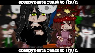 ☘︎Creepypasta react to Fyn☘︎︎ 13☘︎︎Remake☘︎︎🇧🇷🇺🇸☘︎ [upl. by Aihsenot]