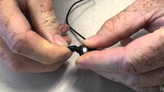 EP1 Earphone Silicone Tip Installation [upl. by Sairtemed307]