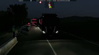 ETS 2  GECE YOLCULUĞU  TIRA ÇARPTILARets2 gaming ets2mp [upl. by Pohsib679]