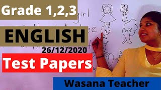 English lessons for grade 1Learn grade 1 English grammaruseful English for beginners ethaksalawa [upl. by Auqcinahs953]