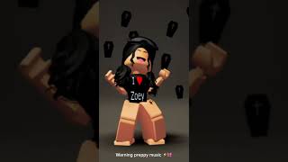 Warning preppy music 🫶🎀⚡️ roblox music edit [upl. by Orrocos]