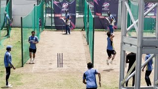 Rinku Singh bowling to Virat Kohli and Rohit Sharma [upl. by Gnaht]