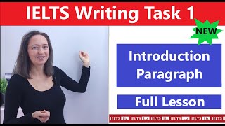 IELTS Writing Task 1 Introduction Paragraph  High Band Score Lesson [upl. by Aerbma]