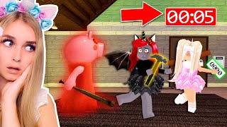 Will We Have Enough TIME To ESCAPE From PIGGY Roblox [upl. by Attelrahs419]