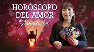 HORÓSCOPO gratis del AMOR semana del 5 al 11 de abril  AMATISTA [upl. by Eahsat]