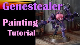 Cancer Awareness Genestealer painting tutorial [upl. by Beitz]