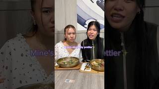 Which sister is a better chef🤫 couple couplegoals couples sister siblings familytime funny [upl. by Kazimir]