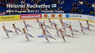 Helsinki Rockettes  Short Program 202223  Synchronized Skating  Finlandia Trophy 🥇 [upl. by Auston]