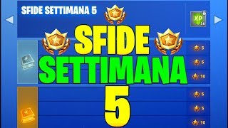 SFIDE SETTIMANA 5  STAGIONE 6 [upl. by Ossie]