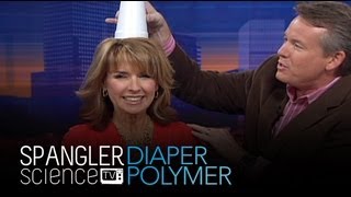 Diaper Polymer  Cool Science Experiment [upl. by Hannis]