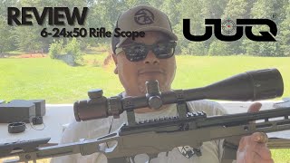 UUQ 624x50 AO Rifle Scope [upl. by Htrap]