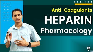 Anticoagulants Pharmacology part 2  Heparin Pharmacology [upl. by Aronel74]