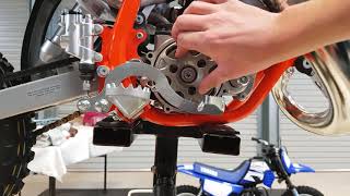 How To Adjust Clutch KTM 50SX 2013  Current [upl. by Eahsal]