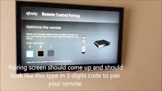 How to Pair Xfinity X1 remote [upl. by Sydney]