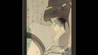 Japanese Art Utamaro Kitagawa Hideo Osaka Ensemble [upl. by Aurora]