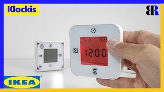 IKEA Klockis Clockthermometeralarmtimer  Unboxing  Test [upl. by Oleic]